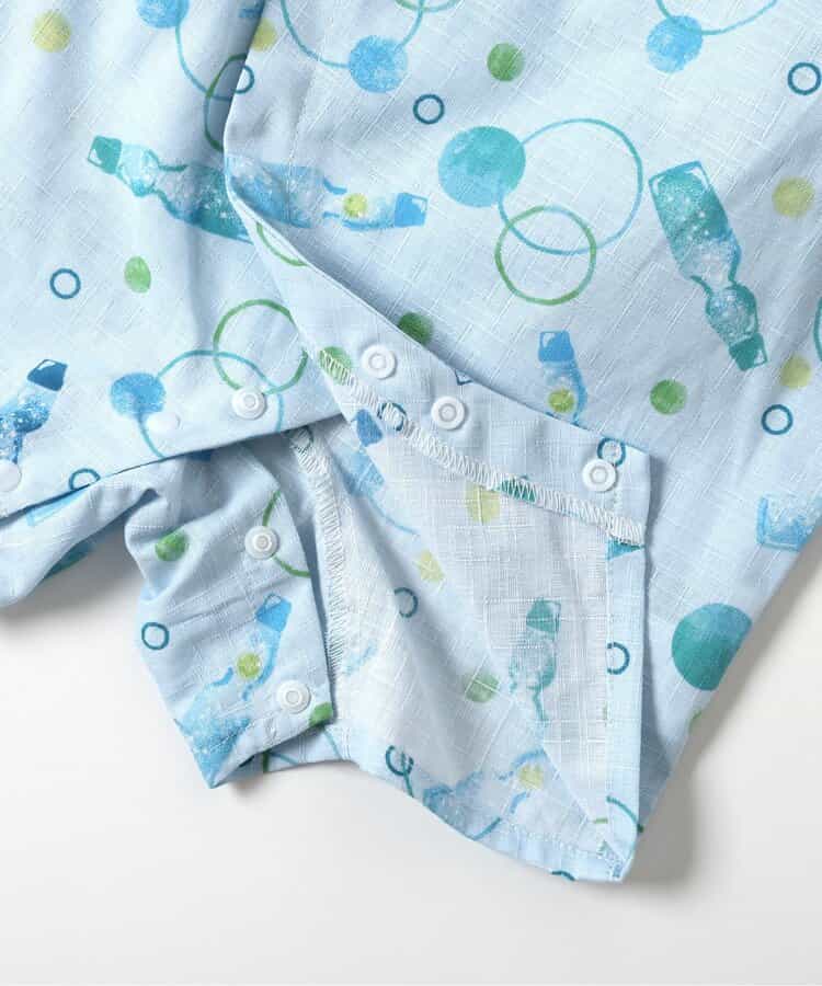 Japanese children's clothing apres les cours Jinbei Japanese kimono 70-80cm boys' newborn baby summer jumpsuit Japanese summer festival special edition