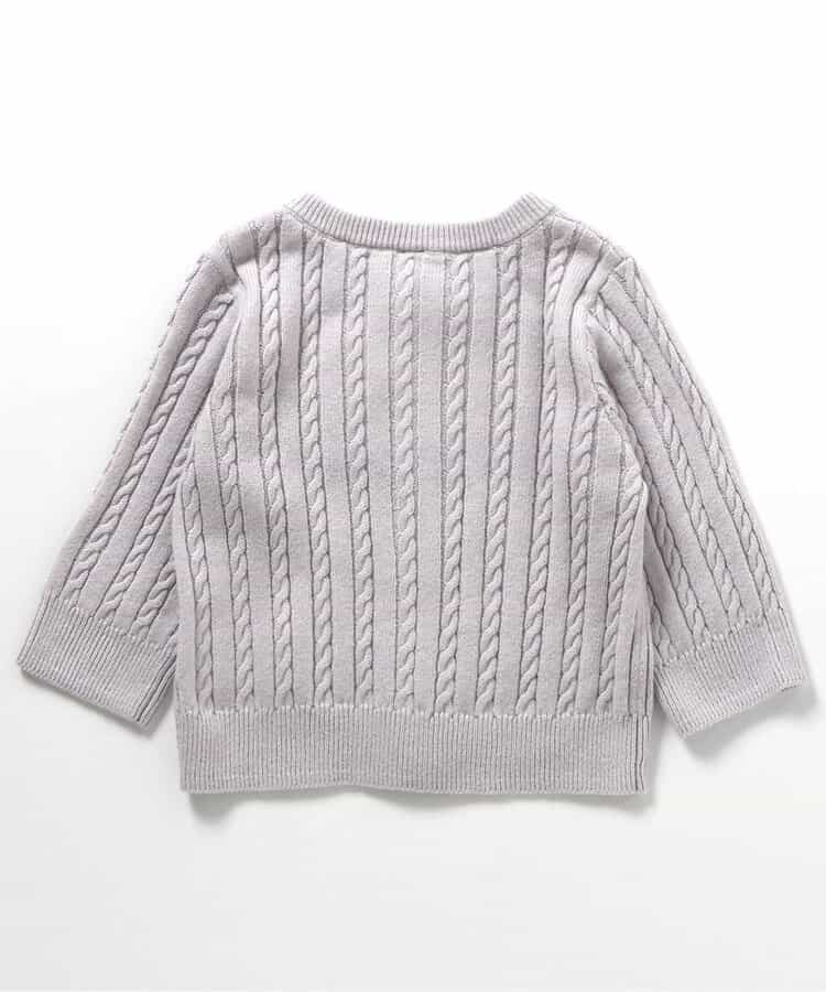 日本童裝 apres les cours 針織外套 70-80cm 女童款 秋季 初生嬰兒 OUTERWEAR