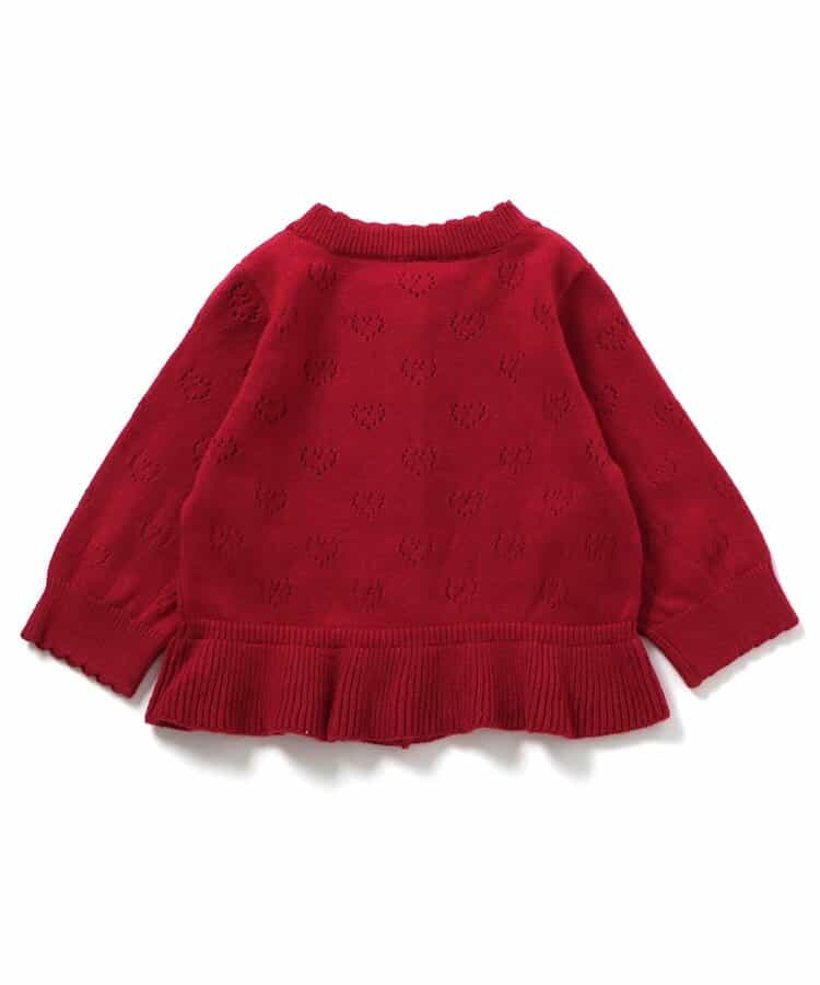 日本童裝 apres les cours 針織外套 70-80cm 女童款 秋季 初生嬰兒 OUTERWEAR