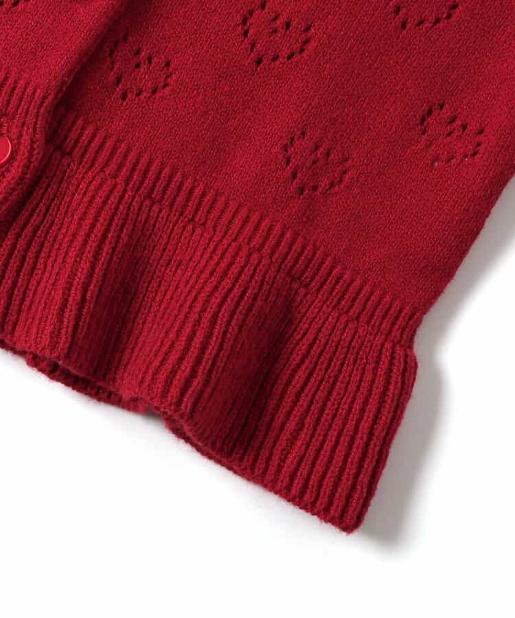 日本童裝 apres les cours 針織外套 70-80cm 女童款 秋季 初生嬰兒 OUTERWEAR