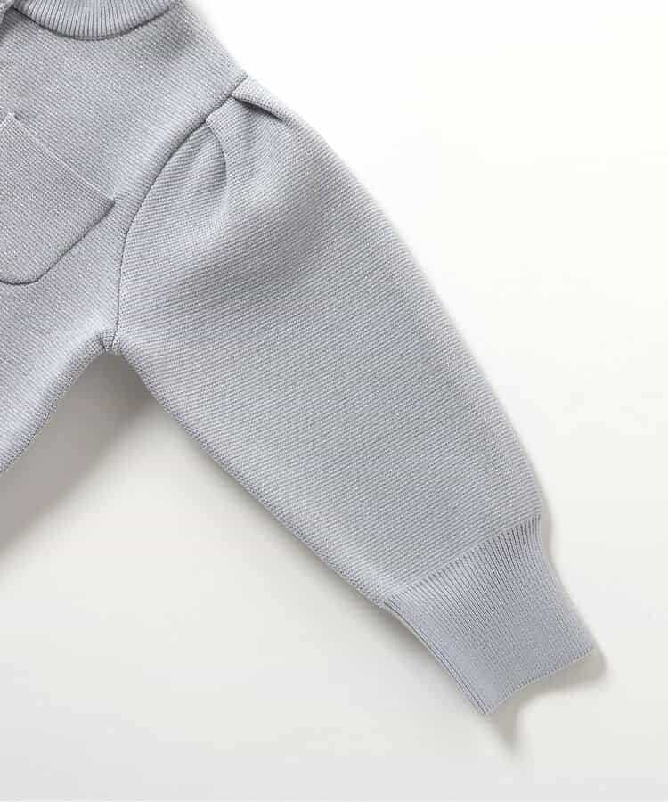 日本童裝 apres les cours 心型扣針織外套 80-140cm 女童款 秋季 OUTERWEAR 聖誕紅/新年紅