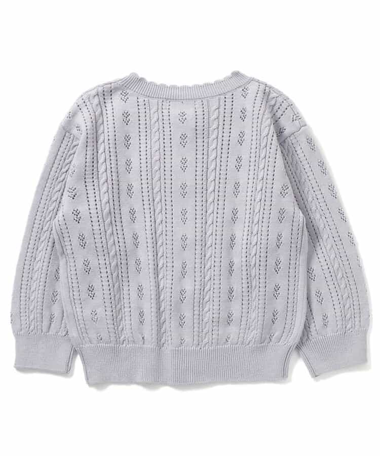 日本童裝 apres les cours 針織外套 80-140cm 女童款 秋季 OUTERWEAR