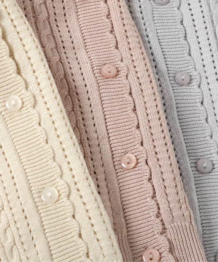 日本童裝 apres les cours 針織外套 80-140cm 女童款 秋季 OUTERWEAR