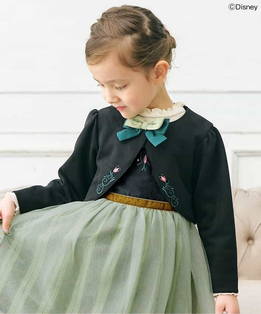 日本童裝 apres les cours x Disney 公主短禮服外套 80-130cm 女童款 秋季 OUTERWEAR