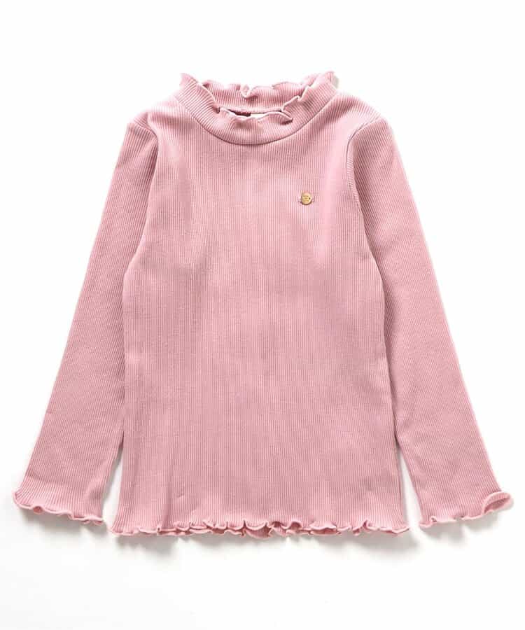 日本童裝 apres les cours 柔和羅紋上衣 80-140cm 女童款 秋季 TOPS
