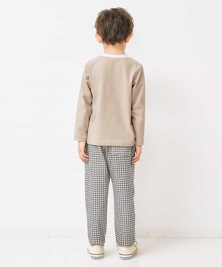 日本童裝 apres les cours 印花長袖上衣 80-140cm 男童款/女童款 秋季 TOPS