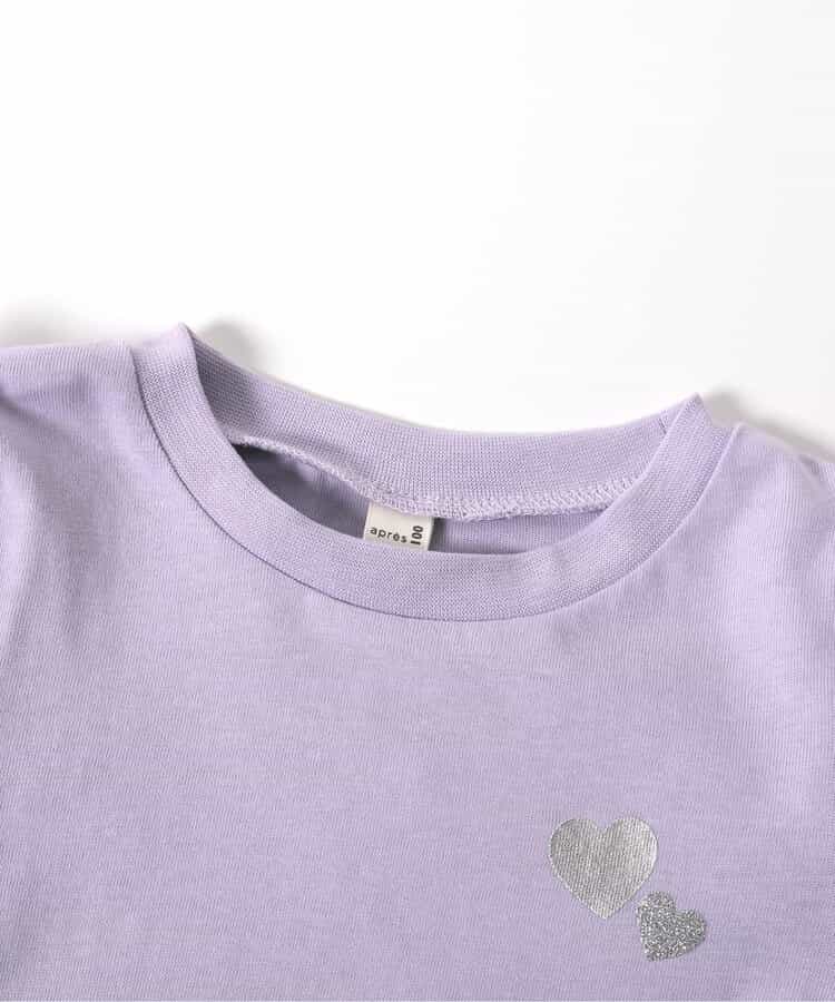 日本童裝 apres les cours 肩部荷葉邊長袖上衣 80-140cm 女童款 秋季 TOPS 聖誕紅/新年紅