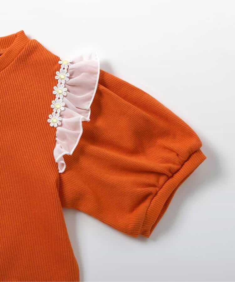 Japanese children's clothing apres les cours casual heart-shaped pocket shirt 80-130cm boys/girls summer TOPS
