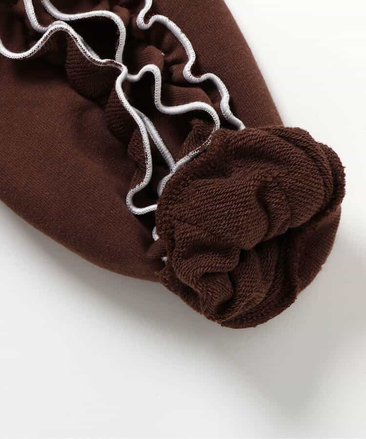 日本童裝 apres les cours 波浪手袖衛衣 80-140cm 女童款 秋季 TOPS