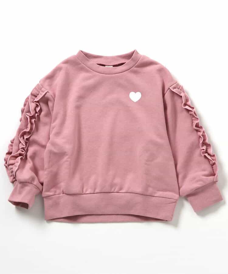 日本童裝 apres les cours 波浪手袖衛衣 80-140cm 女童款 秋季 TOPS