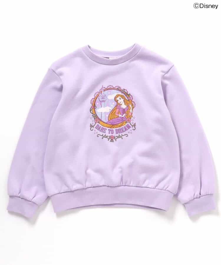 日本童裝 apres les cours x Disney 公主衛衣 80-140cm 女童款 秋季 TOPS