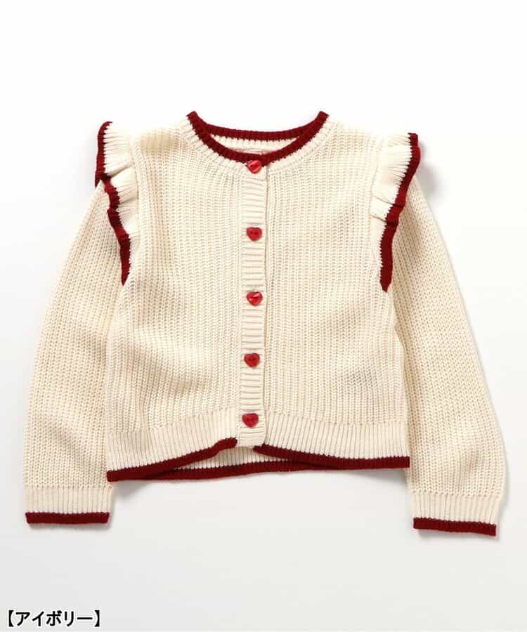 日本童裝 apres les cours 針織兩件套裝 90-140cm 女童款 秋季 OUTERWEAR TOPS