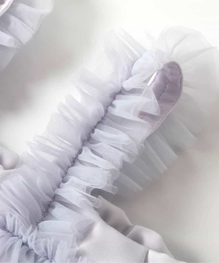 日本童裝 apres les cours 吊帶泡泡紗裙 70-80cm 女童款 初生嬰兒 秋季 DRESSES