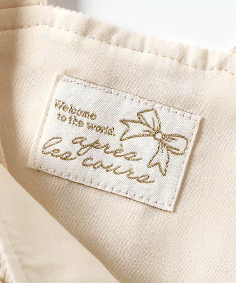 日本童裝 apres les cours 刺繡圖案吊帶裙 70-80cm 女童款 初生嬰兒 秋季 DRESSES