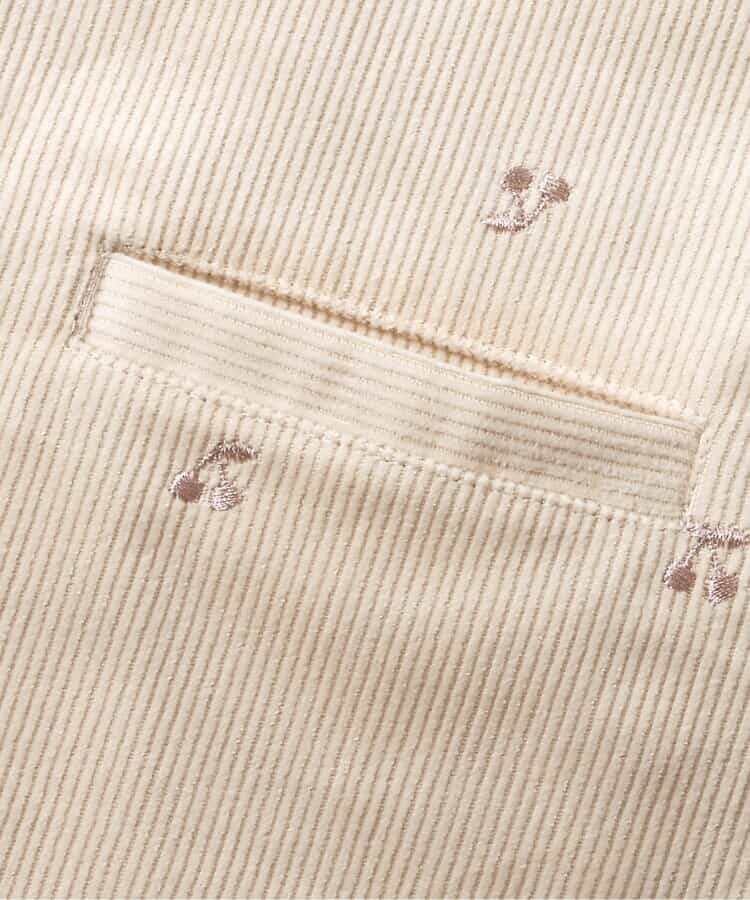 日本童裝 apres les cours 刺繡圖案吊帶裙 80-140cm 女童款 秋季 DRESSES