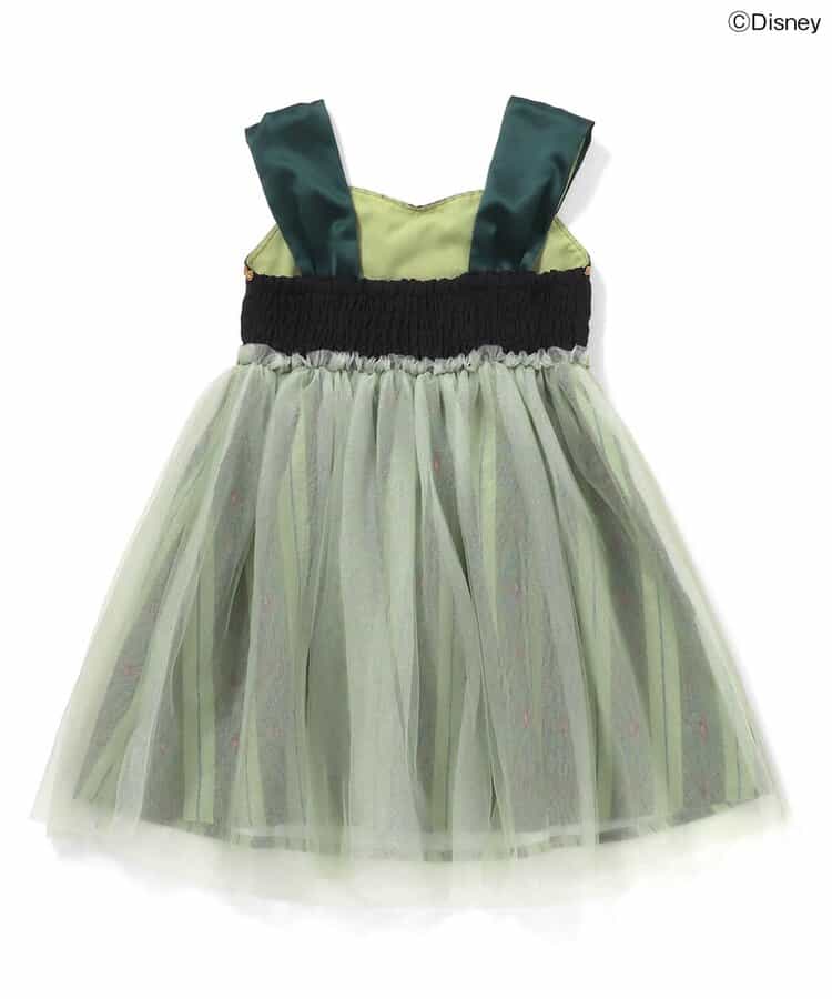 日本童裝 apres les cours x Disney 公主吊帶網紗連身裙 80-130cm 女童款 秋季 DRESSES