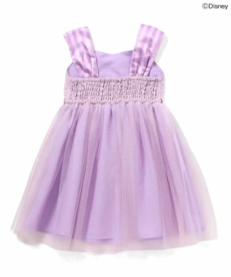 日本童裝 apres les cours x Disney 公主吊帶網紗連身裙 80-130cm 女童款 秋季 DRESSES
