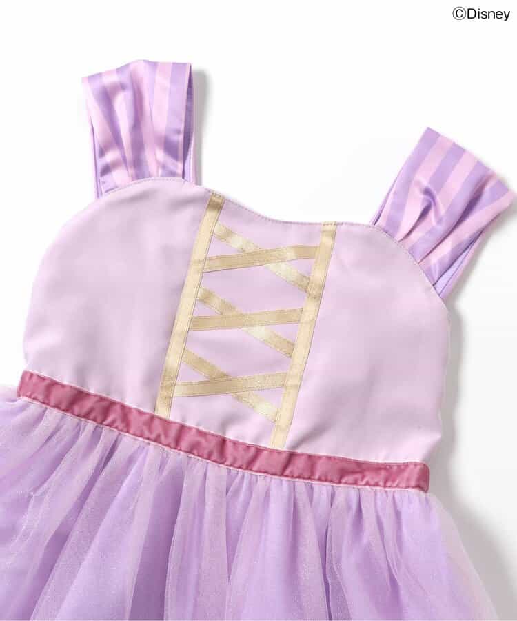 日本童裝 apres les cours x Disney 公主吊帶網紗連身裙 80-130cm 女童款 秋季 DRESSES