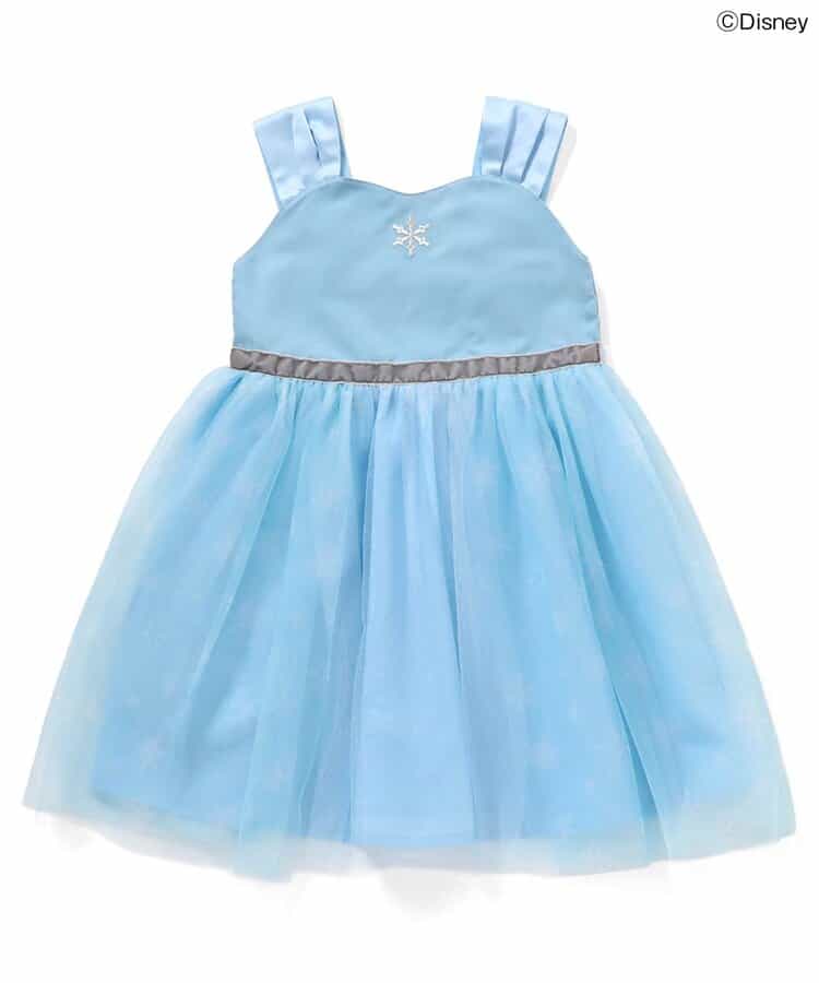 日本童裝 apres les cours x Disney 公主吊帶網紗連身裙 80-130cm 女童款 秋季 DRESSES