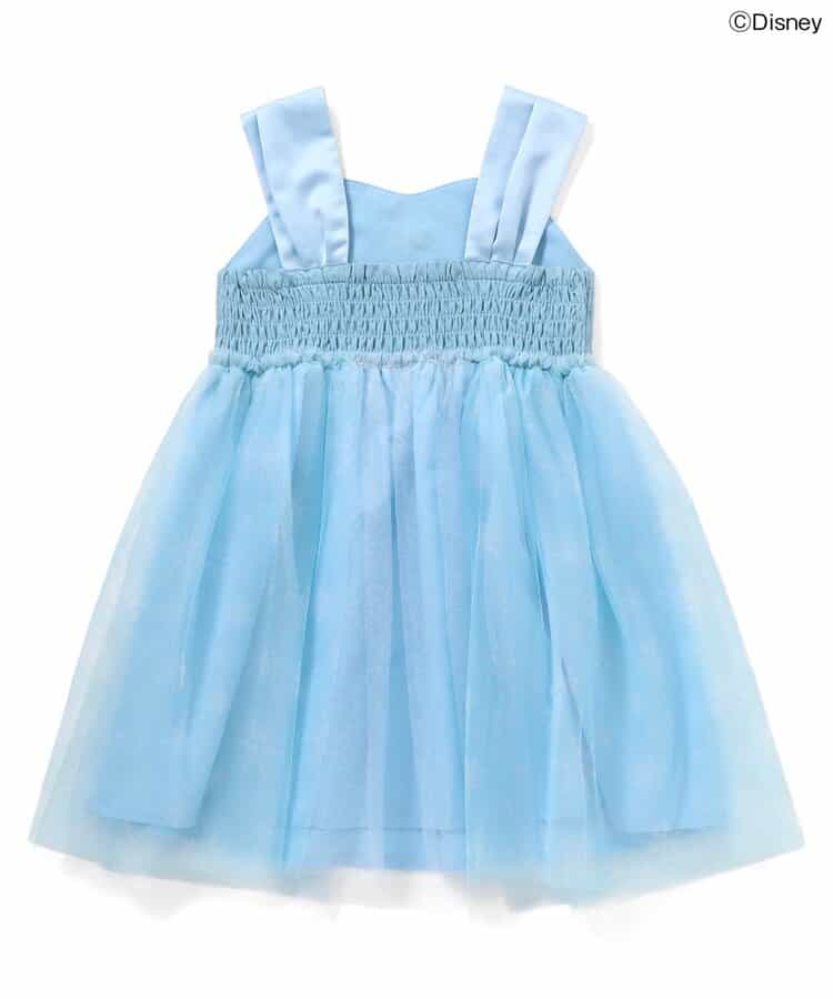 日本童裝 apres les cours x Disney 公主吊帶網紗連身裙 80-130cm 女童款 秋季 DRESSES