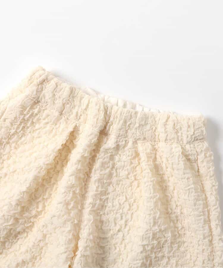 日本童裝 apres les cours 假兩件背面絲帶上衣及短褲兩件套裝 80-140cm 女童款 秋季 TOPS PANTS 聖誕紅/新年紅