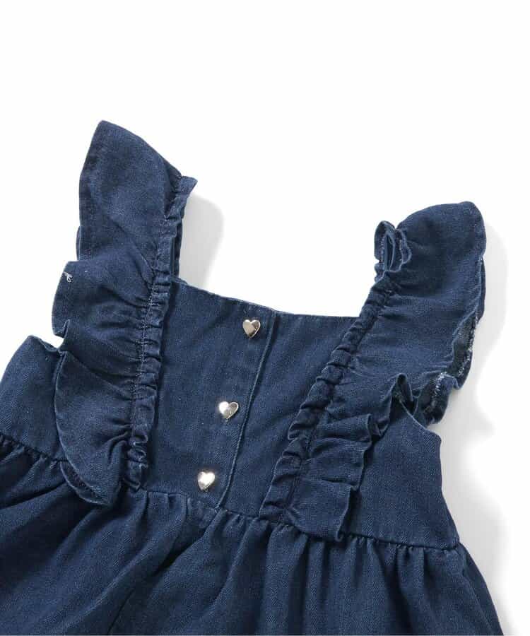 日本童裝 apres les cours 荷葉邊上衣及裙邊短褲兩件套裝 90-140cm 女童款 秋季 TOPS PANTS