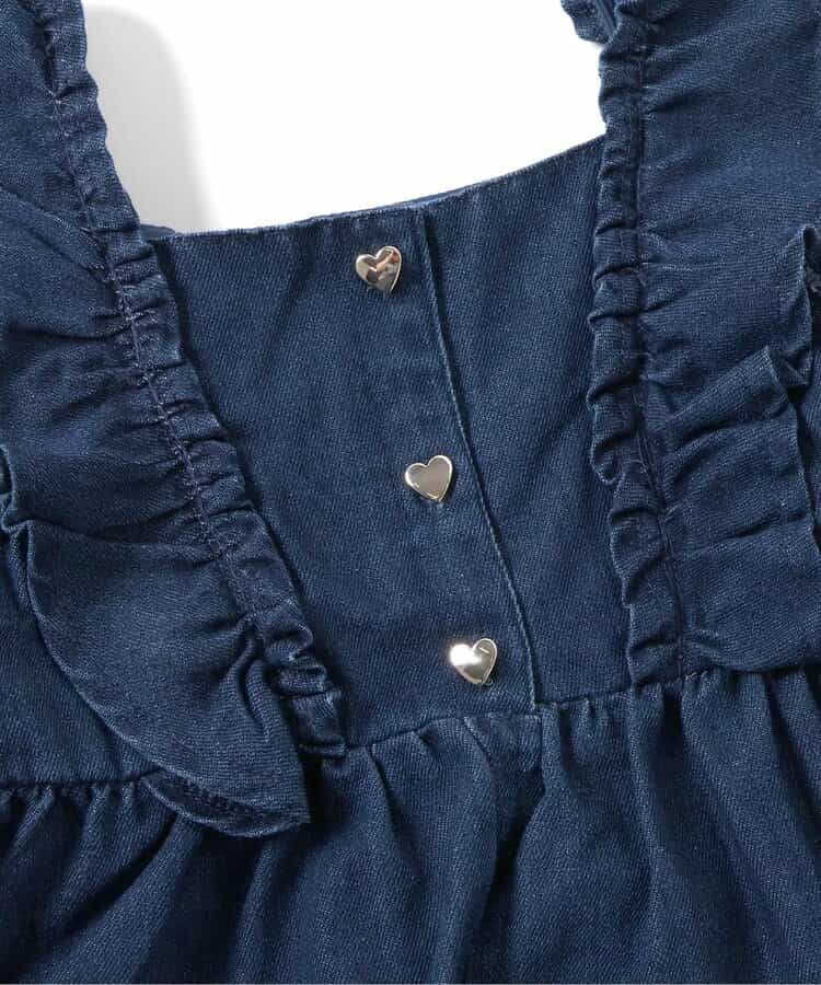 日本童裝 apres les cours 荷葉邊上衣及裙邊短褲兩件套裝 90-140cm 女童款 秋季 TOPS PANTS