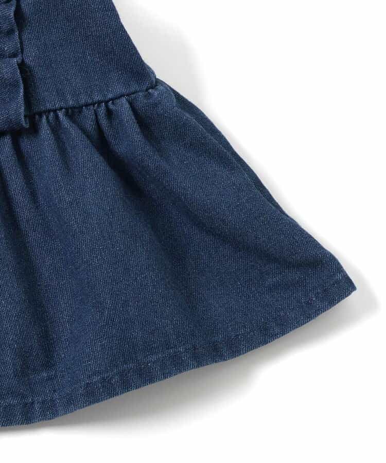 日本童裝 apres les cours 荷葉邊上衣及裙邊短褲兩件套裝 90-140cm 女童款 秋季 TOPS PANTS