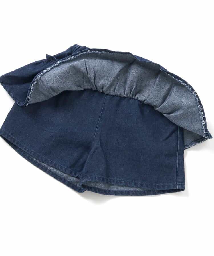 日本童裝 apres les cours 荷葉邊上衣及裙邊短褲兩件套裝 90-140cm 女童款 秋季 TOPS PANTS