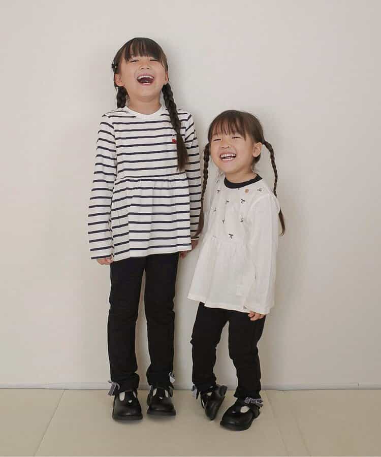 日本童裝 apres les cours 百搭休閒長褲 80-130cm 女童款 秋季 PANTS
