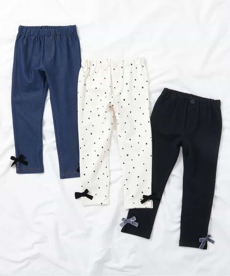 日本童裝 apres les cours 百搭休閒長褲 80-130cm 女童款 秋季 PANTS