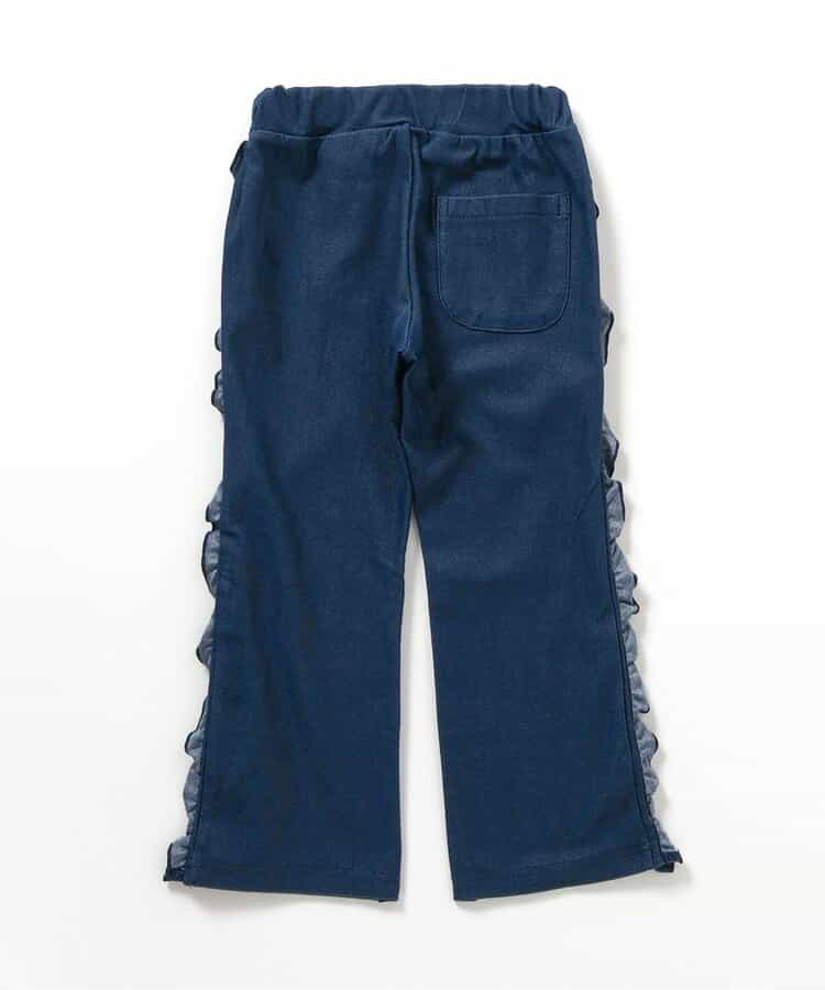 日本童裝 apres les cours 花邊線條長褲 80-130cm 女童款 秋季 PANTS