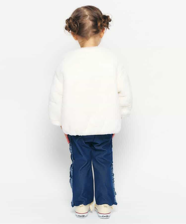 日本童裝 apres les cours 花邊線條長褲 80-130cm 女童款 秋季 PANTS