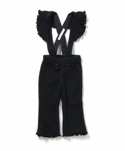 日本童裝 apres les cours 可拆吊帶褲 70-80cm 女童款 初生嬰兒 秋季 Jumpsuit PANTS