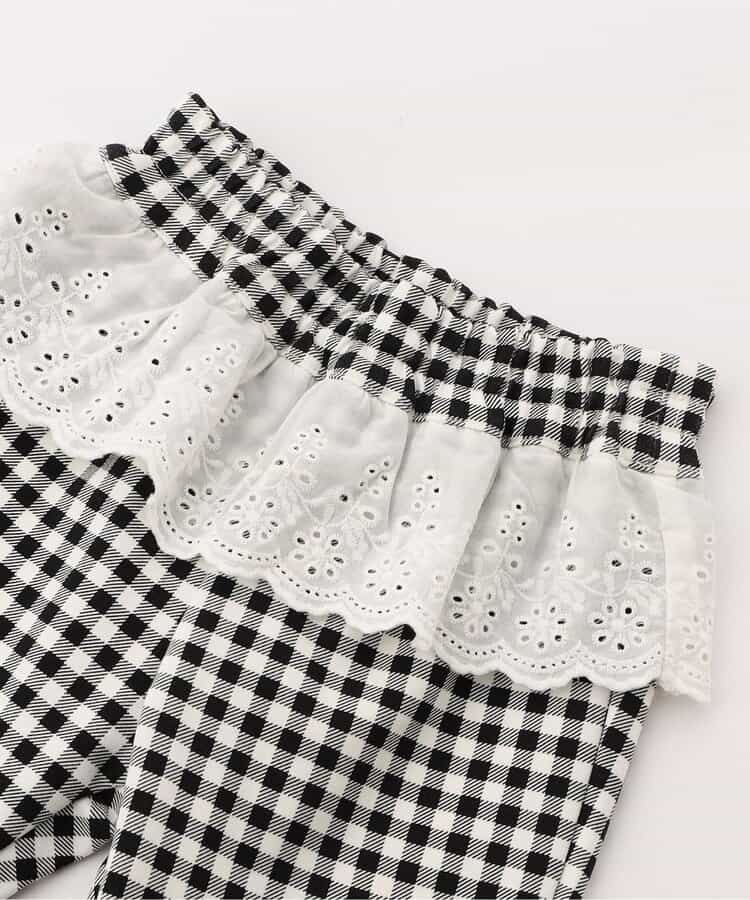 日本童裝 apres les cours 荷葉邊蕾絲長褲 80-130cm 女童款 秋季 PANTS