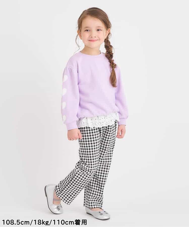 日本童裝 apres les cours 荷葉邊蕾絲長褲 80-130cm 女童款 秋季 PANTS