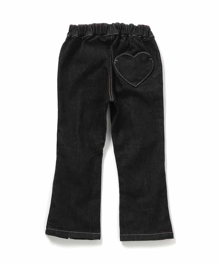 日本童裝 apres les cours 珍珠水鑽喇叭褲 90-140cm 女童款 秋季 PANTS