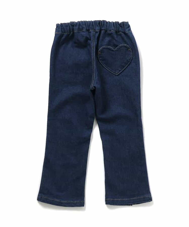日本童裝 apres les cours 珍珠水鑽喇叭褲 90-140cm 女童款 秋季 PANTS