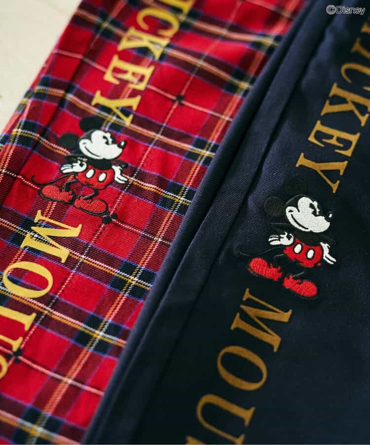 日本童裝 apres les cours x Disney 可拆吊帶長褲 90-130cm 男童款/女童款 秋季 PANTS 聖誕紅/新年紅