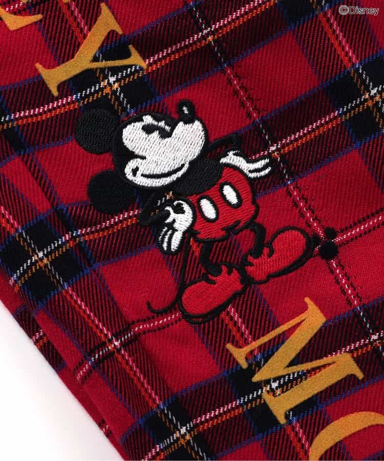 日本童裝 apres les cours x Disney 可拆吊帶長褲 90-130cm 男童款/女童款 秋季 PANTS 聖誕紅/新年紅