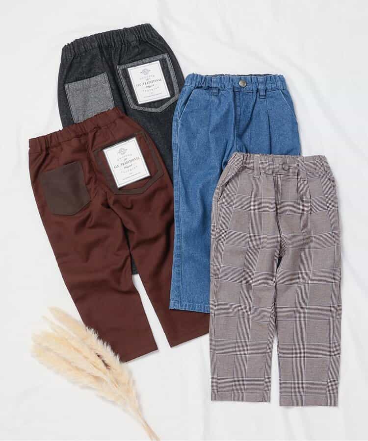 日本童裝 apres les cours 休閒長褲 80-130cm 男童款 秋季 PANTS