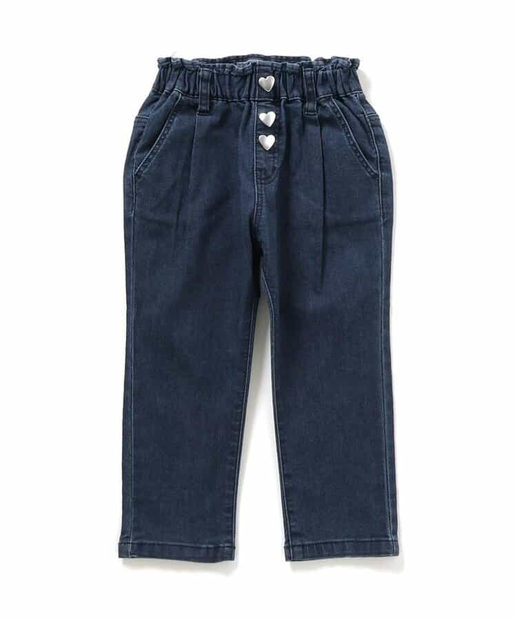 日本童裝 apres les cours 心型休閒長褲 80-140cm 女童款 秋季 PANTS