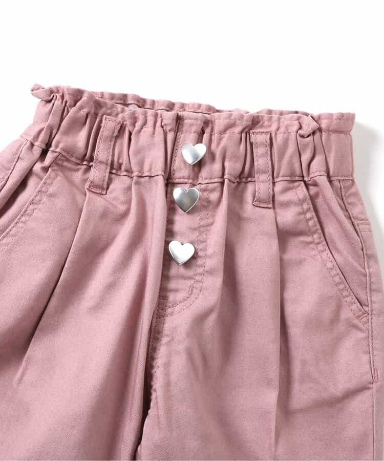 日本童裝 apres les cours 心型休閒長褲 80-140cm 女童款 秋季 PANTS