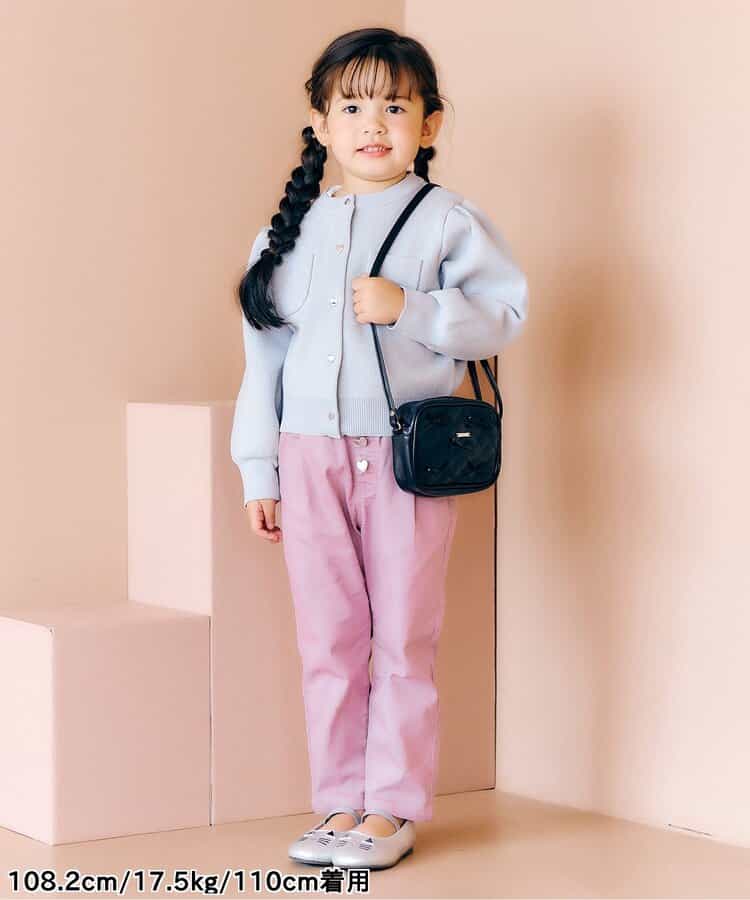 日本童裝 apres les cours 心型休閒長褲 80-140cm 女童款 秋季 PANTS