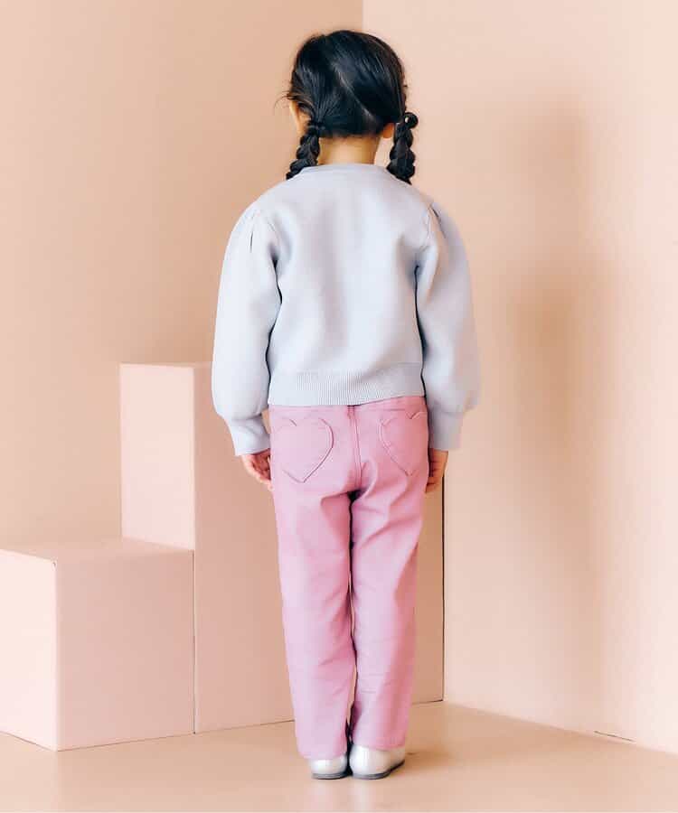 日本童裝 apres les cours 心型休閒長褲 80-140cm 女童款 秋季 PANTS