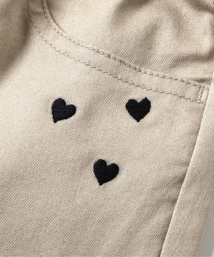 日本童裝 apres les cours 心型刺繡口袋長褲 80-140cm 男童款/女童款 秋季 PANTS