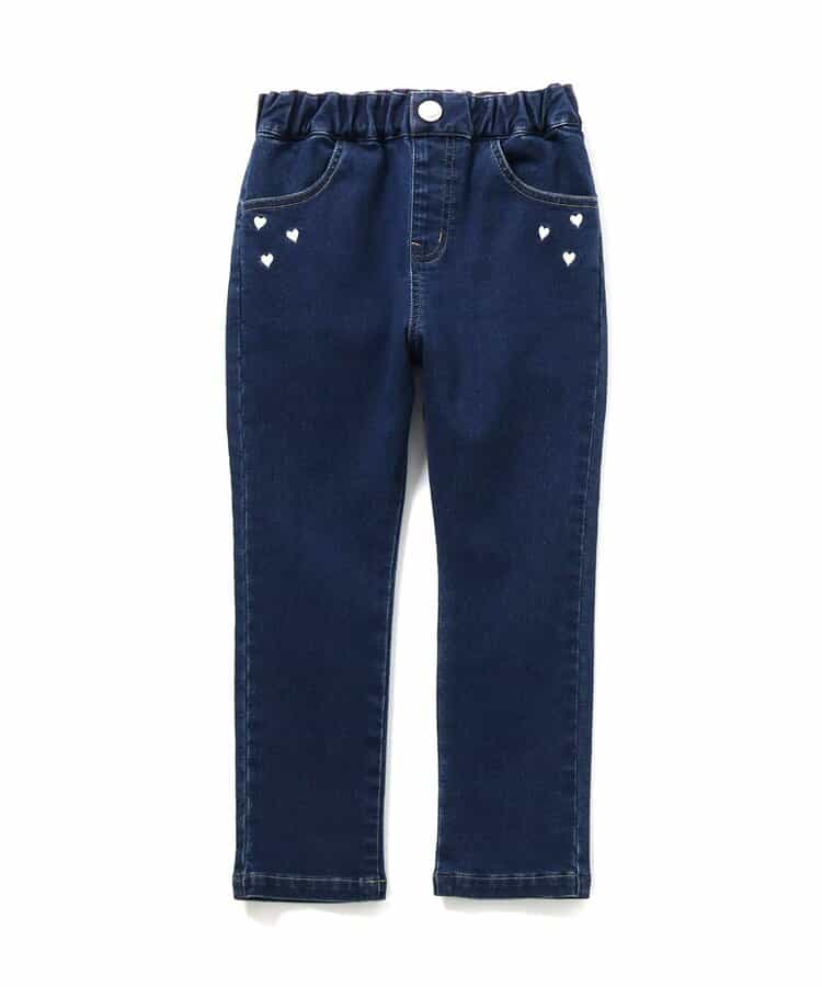 日本童裝 apres les cours 心型刺繡口袋長褲 80-140cm 男童款/女童款 秋季 PANTS