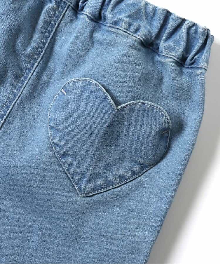 日本童裝 apres les cours 心型刺繡口袋長褲 80-140cm 男童款/女童款 秋季 PANTS