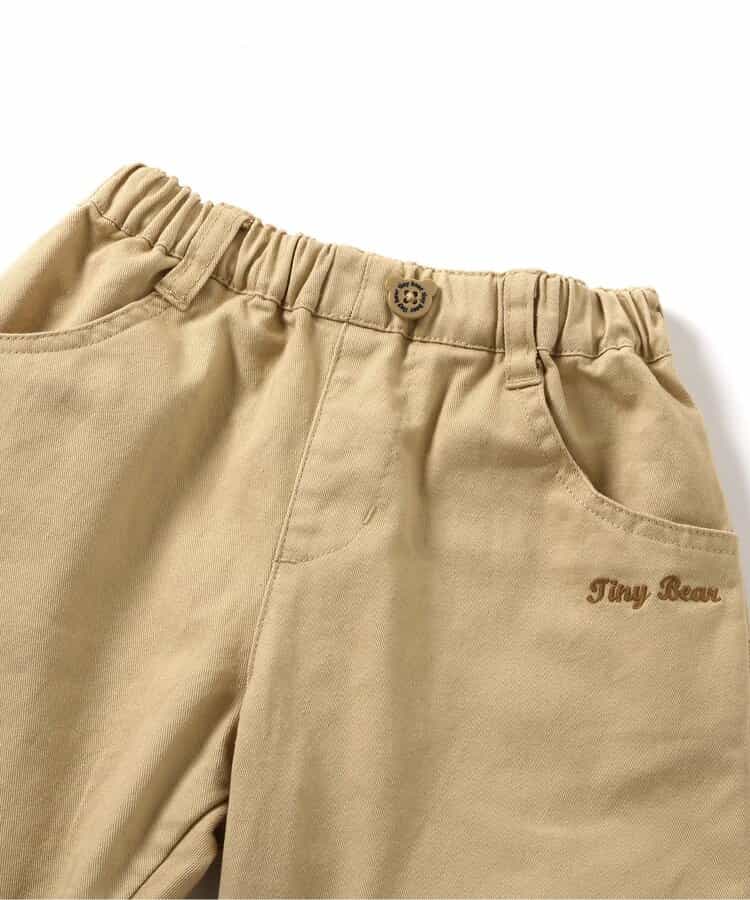日本童裝 apres les cours x tiny bear 熊仔休閒褲 80-120cm 男童款 秋季 PANTS