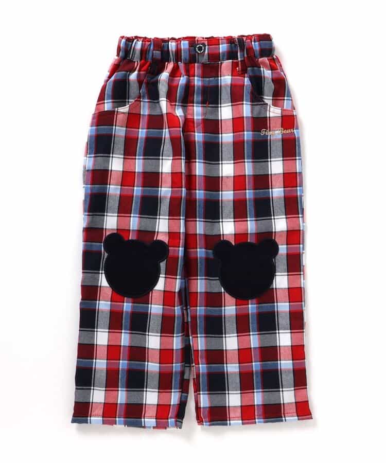 日本童裝 apres les cours x tiny bear 熊仔休閒褲 80-120cm 男童款 秋季 PANTS